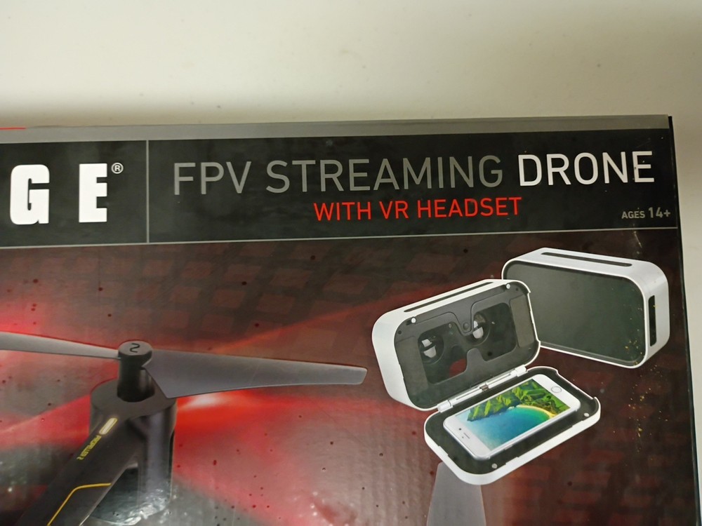 LNIB | Sharper Image FPV Streaming Drone With VR Headset DX-5