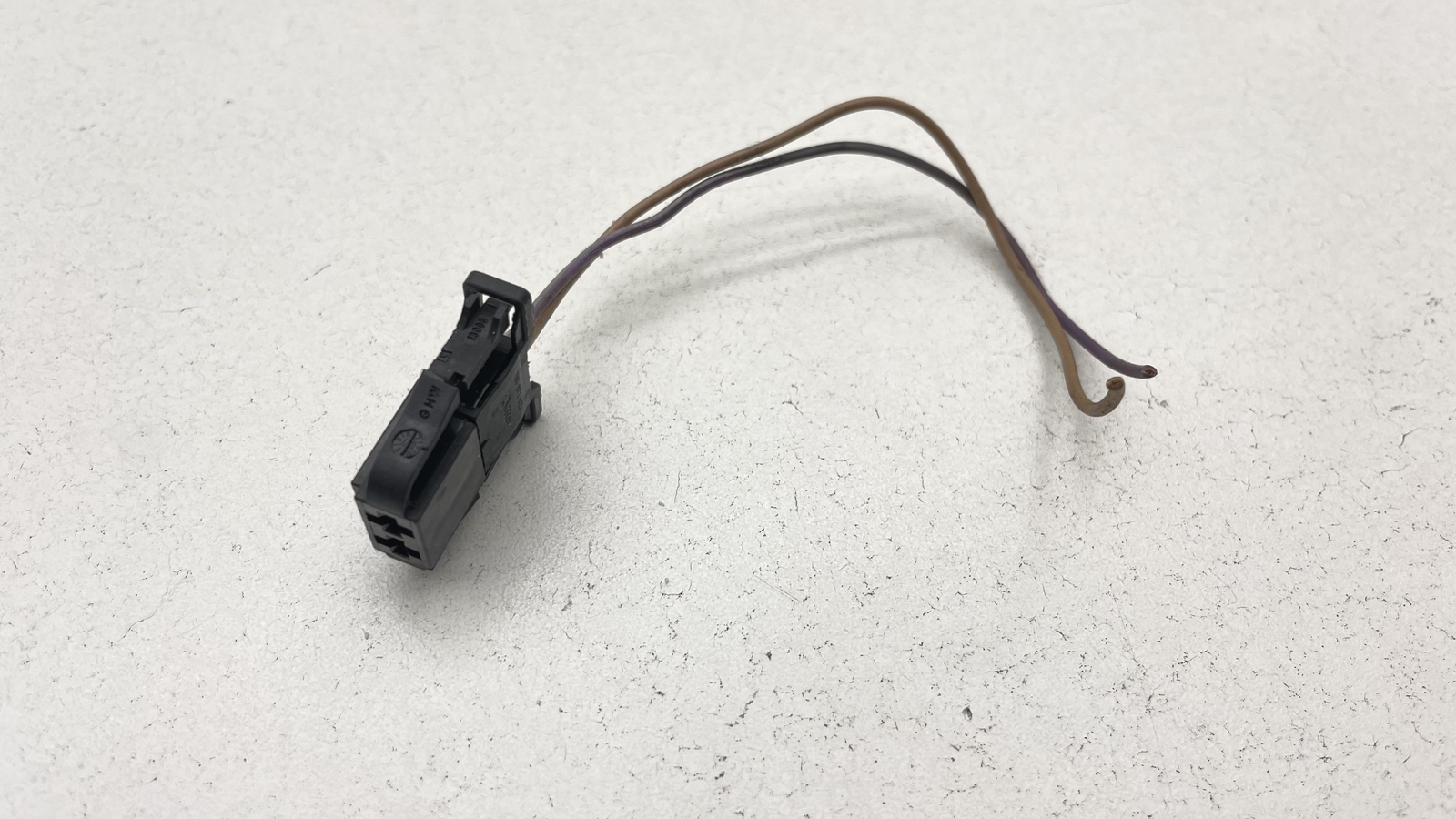 VW Audi Porsche Wiring Harness Plug Connector 2 Wire Pigtail OEM #1J0972923