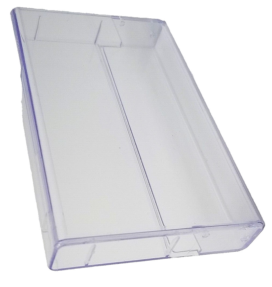No Posts Cassette Tape Cases (5) Small Clear Plastic Storage Box