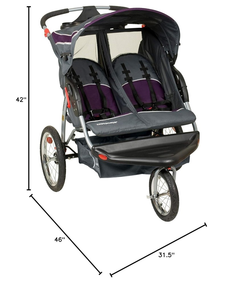 Expedition Double Jogger Stroller, Griffin
