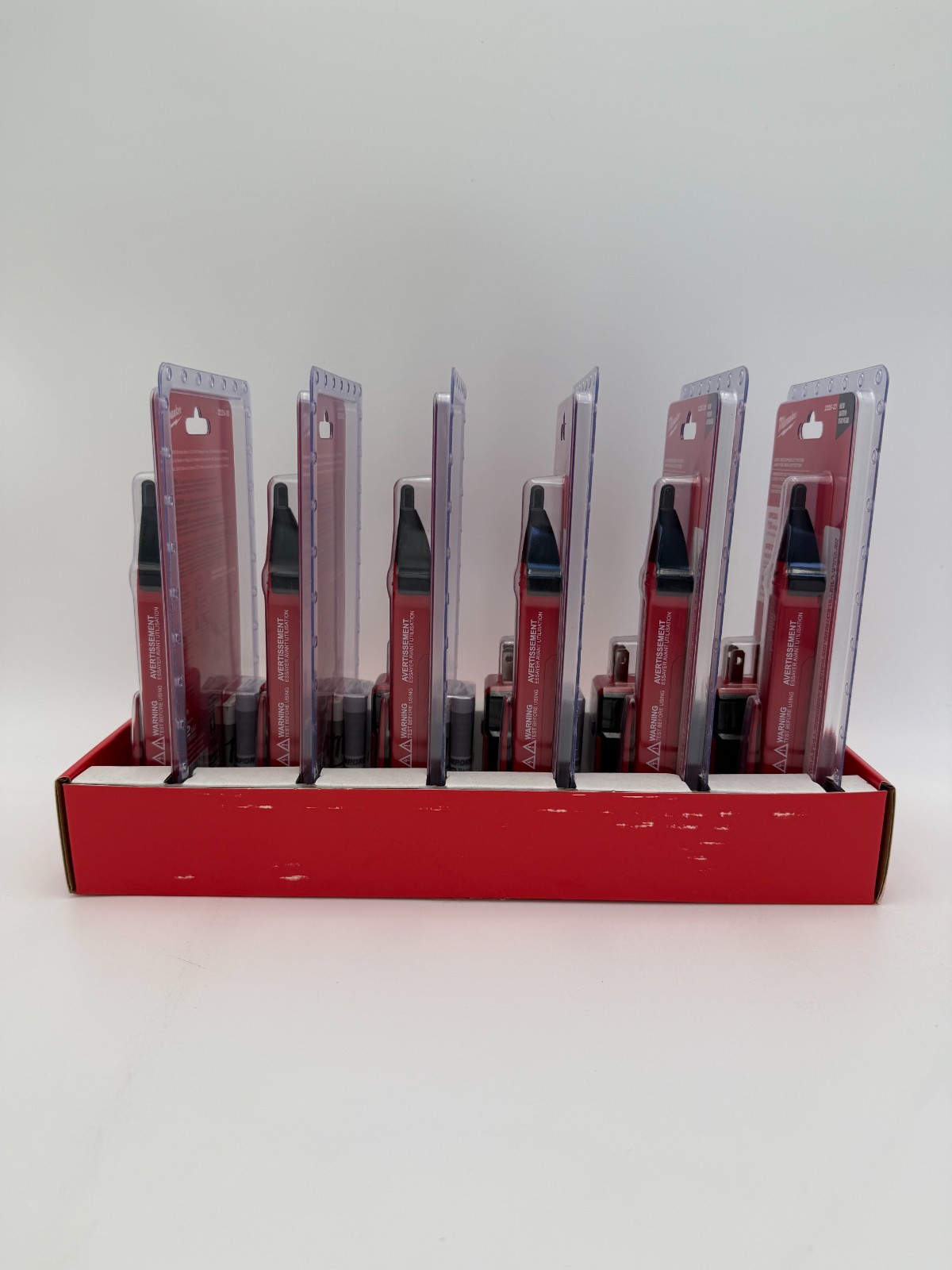 Lot of 6 Milwaukee Non-Contact Voltage & GFCI Receptacle Premium Test Kit2226-20