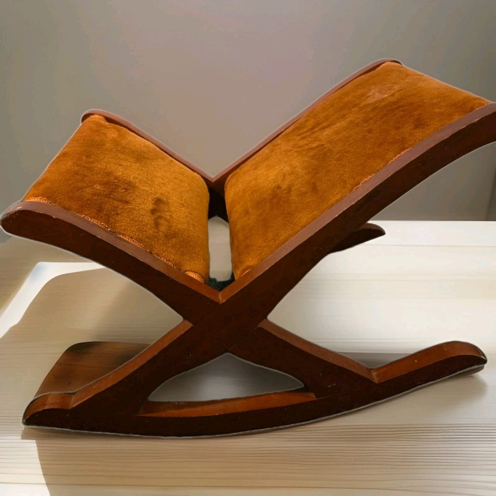 Vintage footstool midcentury modern