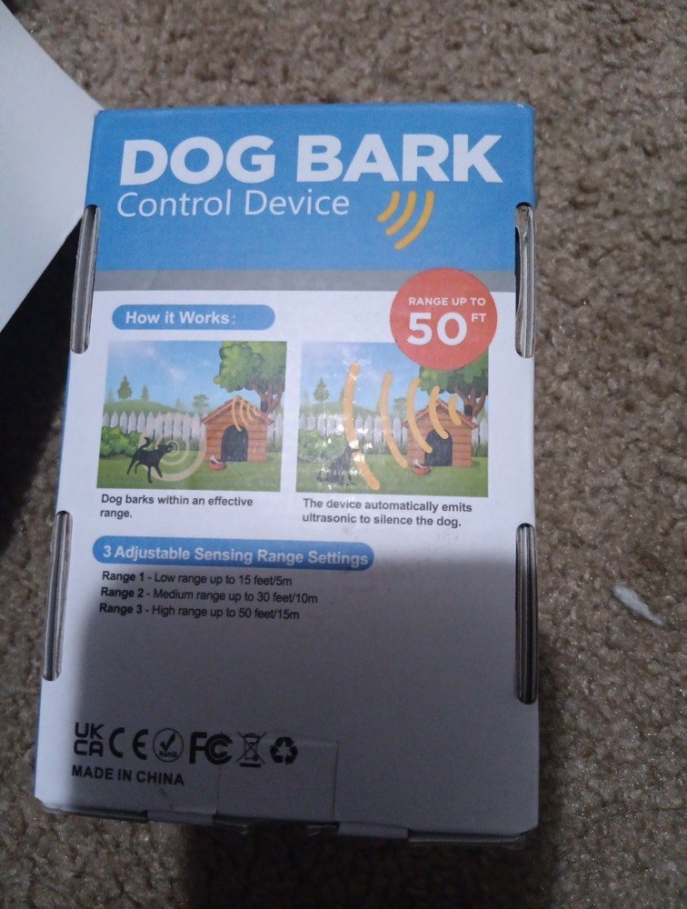 Ultrasonic Dog Bark Control Device