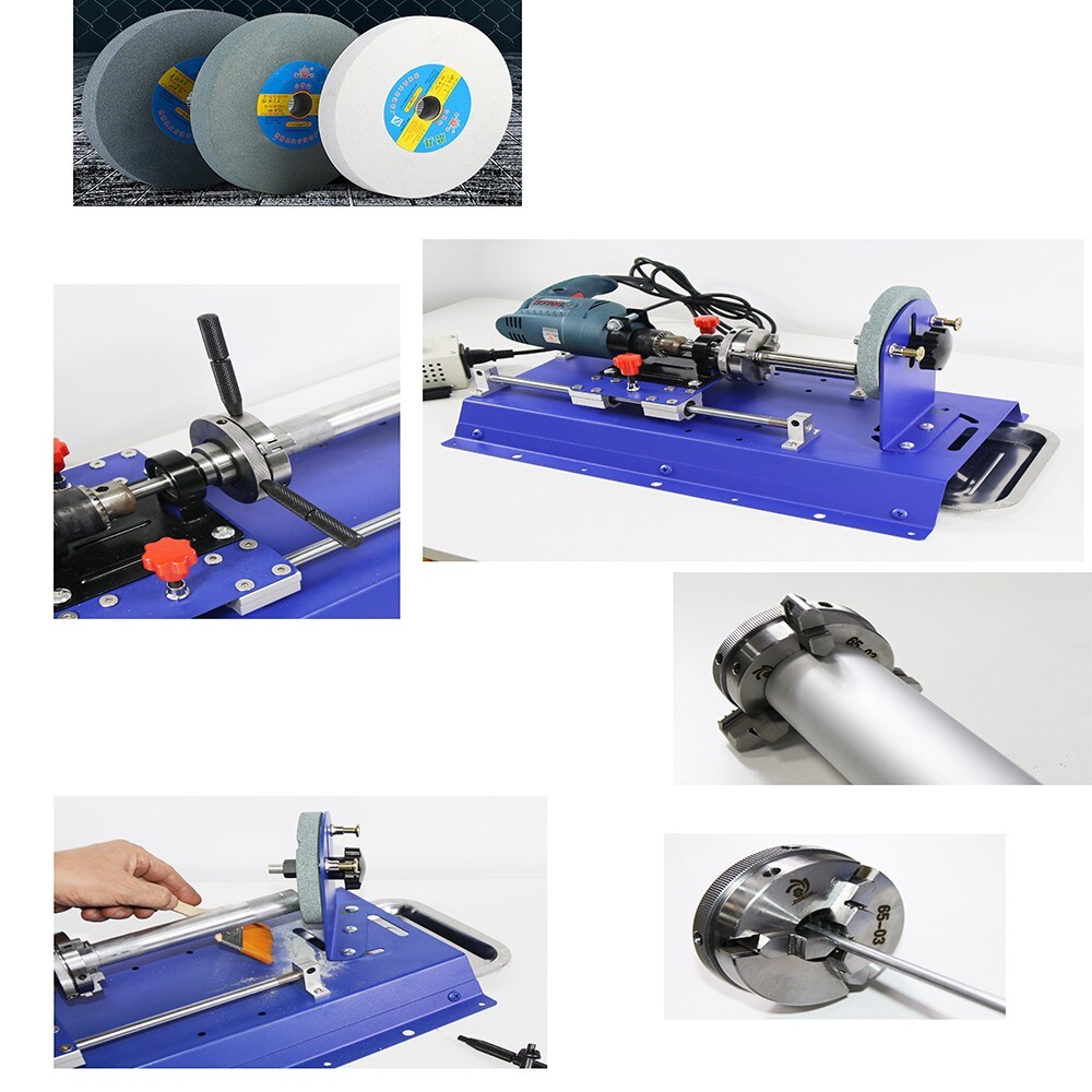 TECHTONGDA TJ10 Small Metal Pipe Rod Multifunctional Processing Machine New