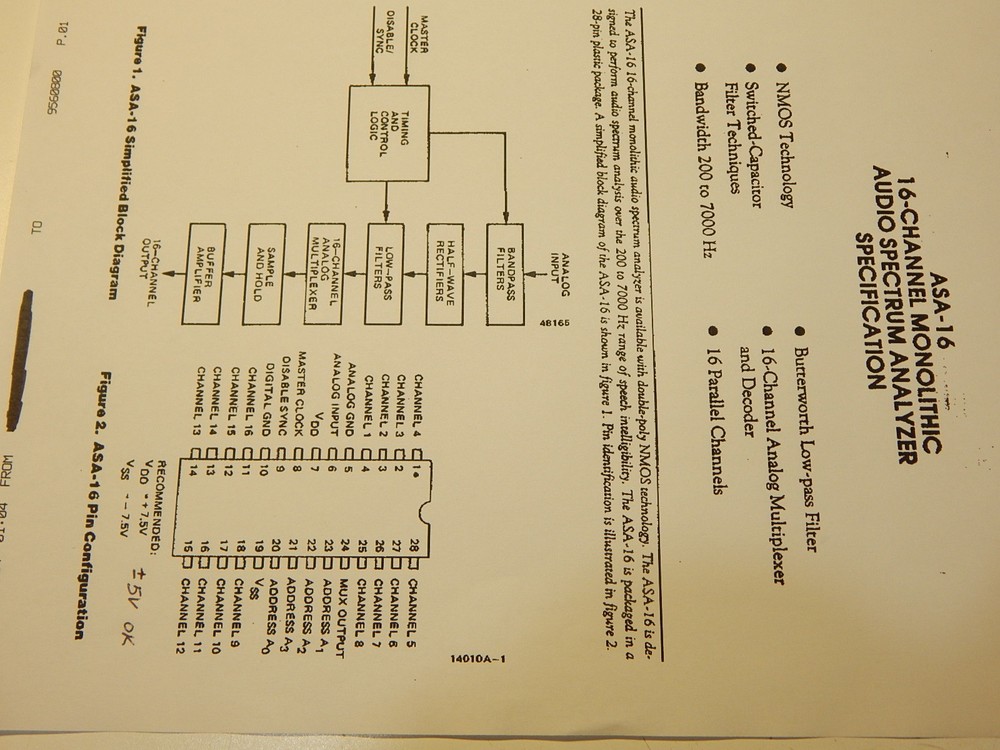 ASA-16 SPEECH PROCESSOR CHIP IC CONTROL MOVEMENT SPEED & OBJECTS WITH YOUR VOICE
