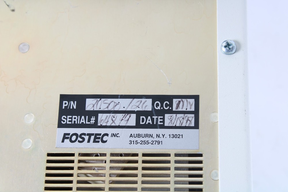 Fostec 20500./26 ACE Fiber Optic Light Source