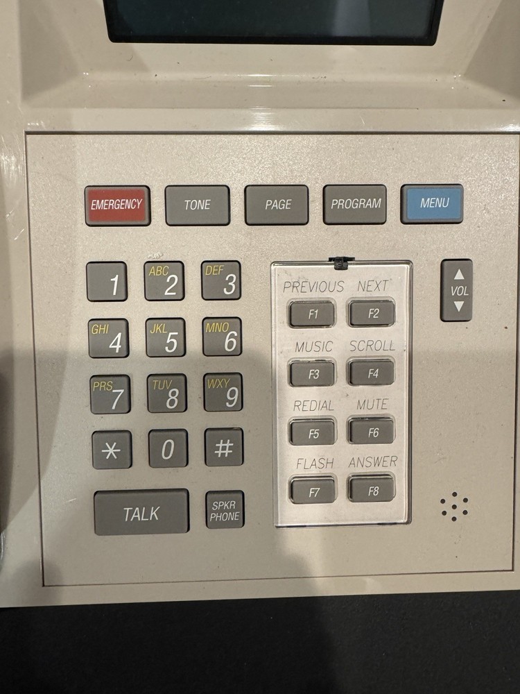 Dukane StarCall 7A1110 Intercom Administration Telephone