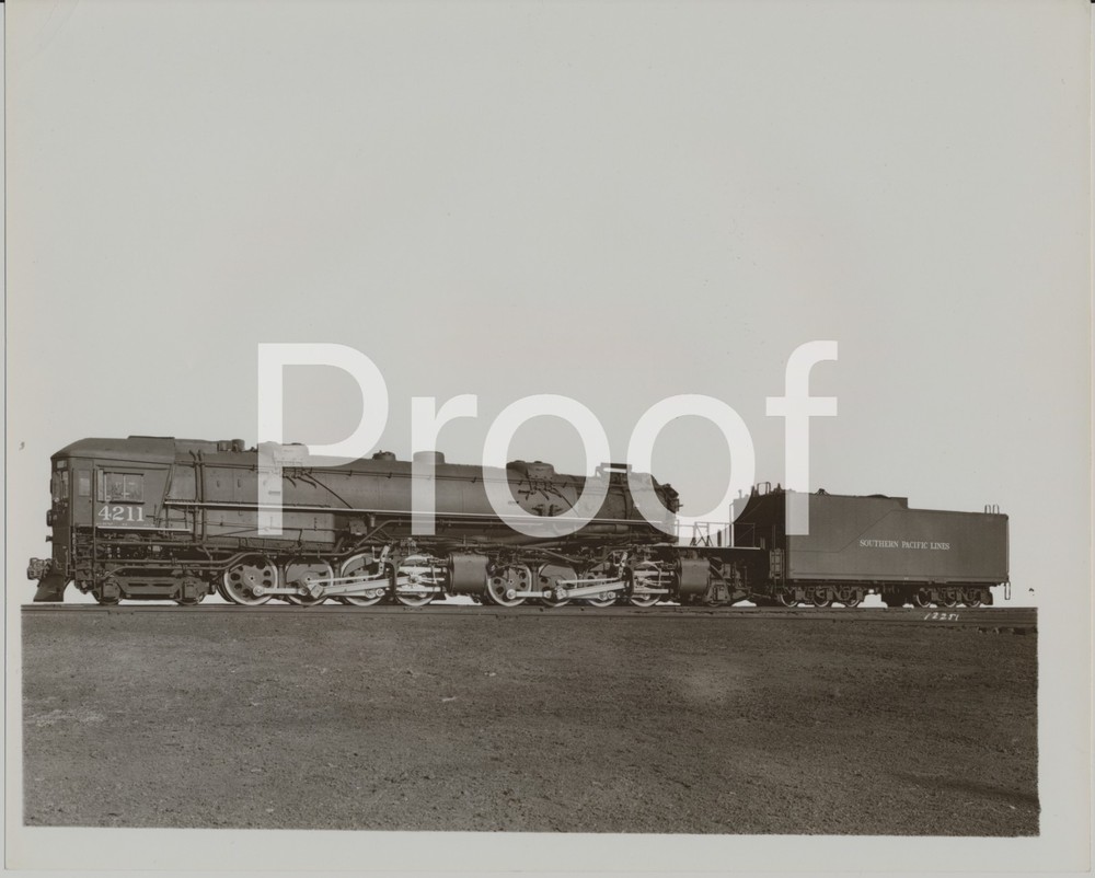 Southern Pacific Cab Forward #4211, 8x10 print