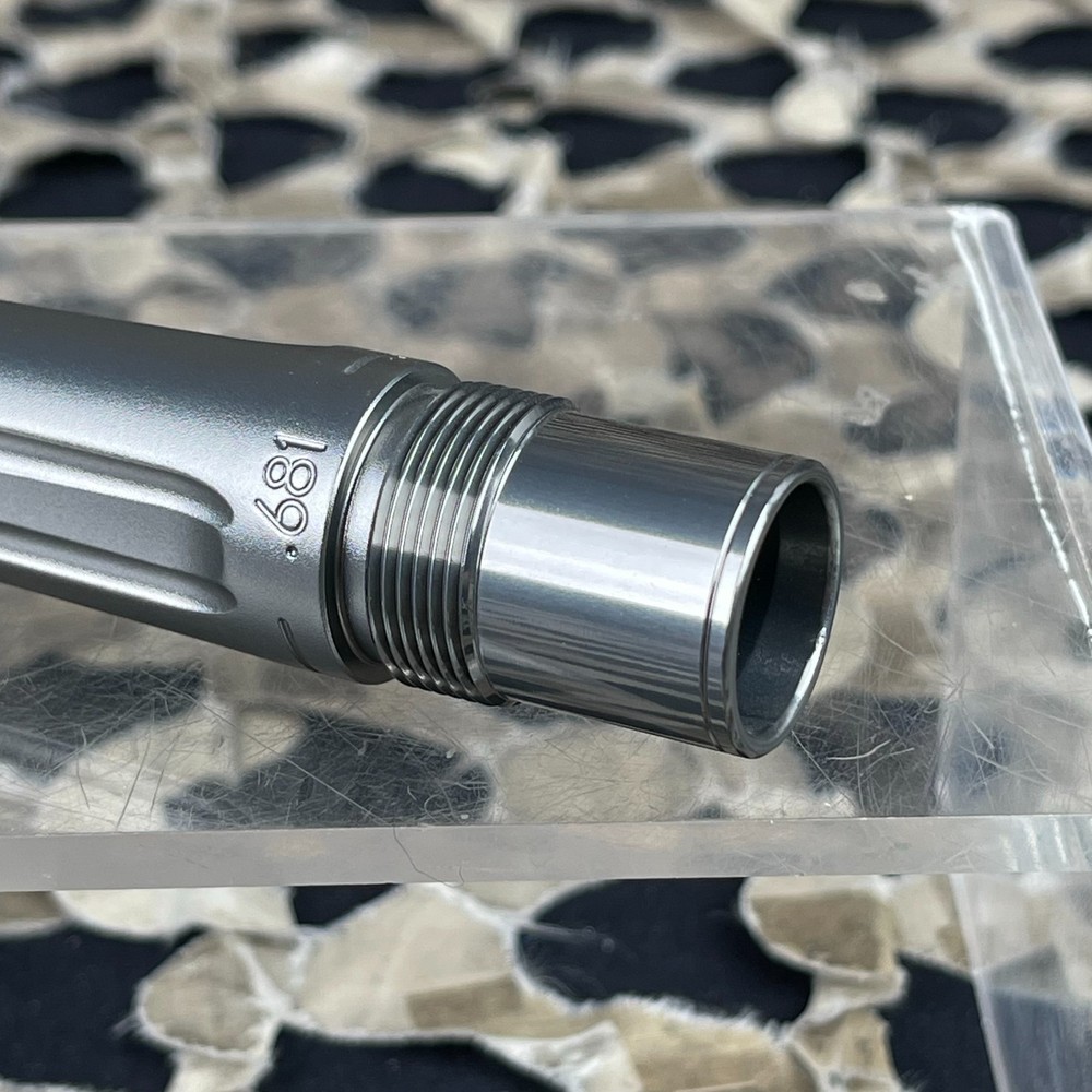 NEW Planet Eclipse Single Piece Shaft 4 Boost Barrel Back - Medium Grey - .681