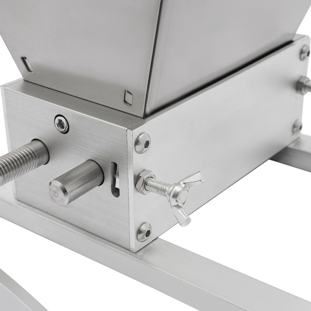 4L Manual Roller Grain Mill Adjustable Low Speed Drill Corn Crusher Machine