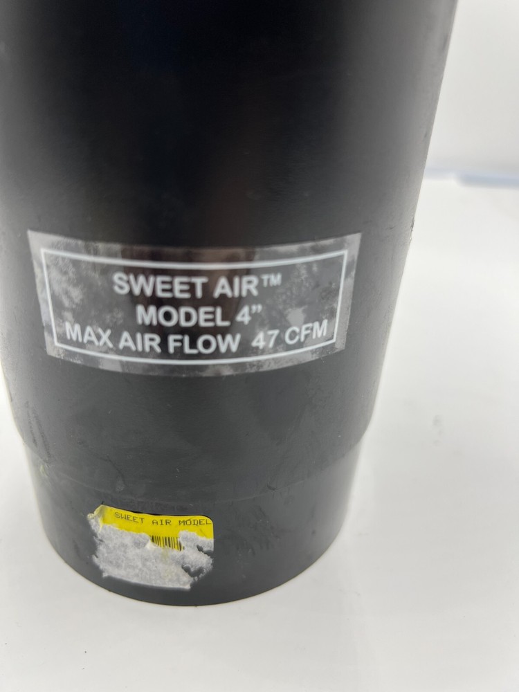 Sweet Air Vent Stack Odor Eliminator Filter 4" UV Stabilized 47 CFM