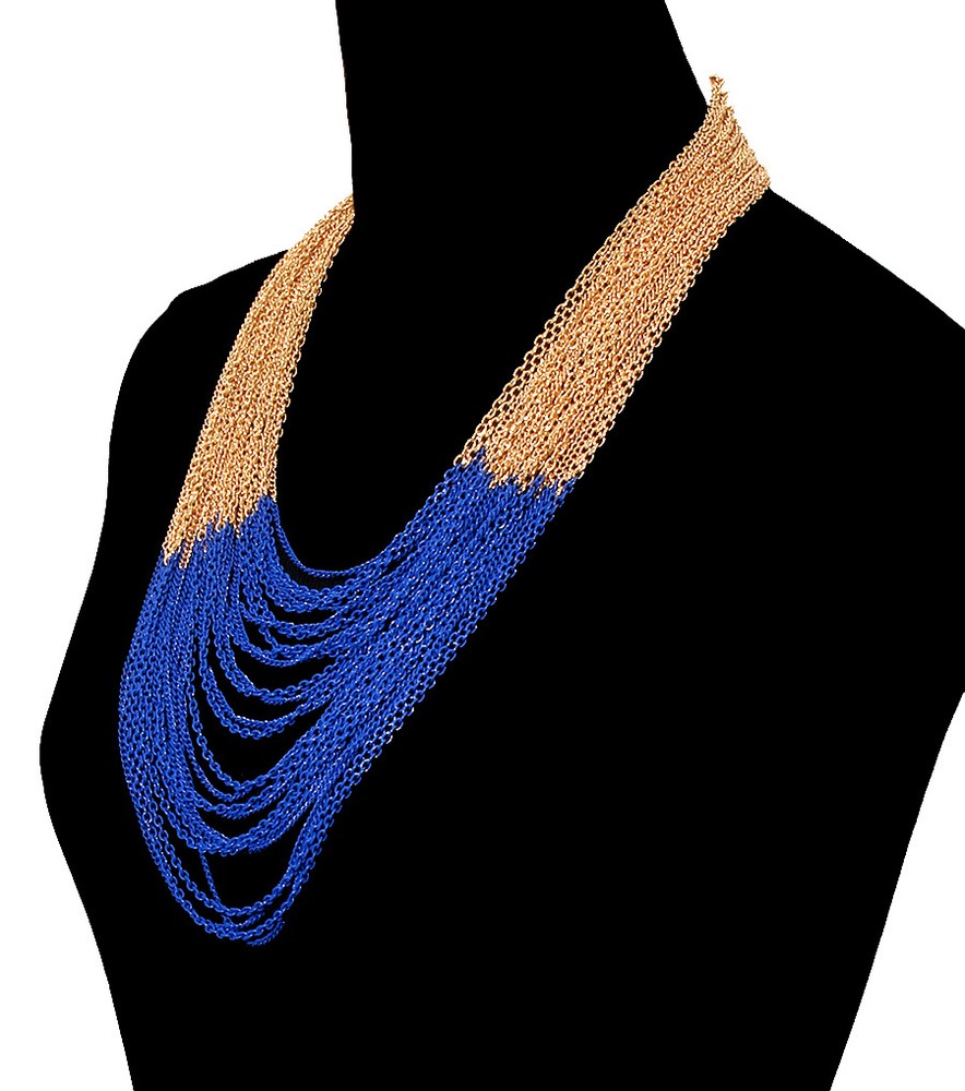 Color Chain Necklace Set