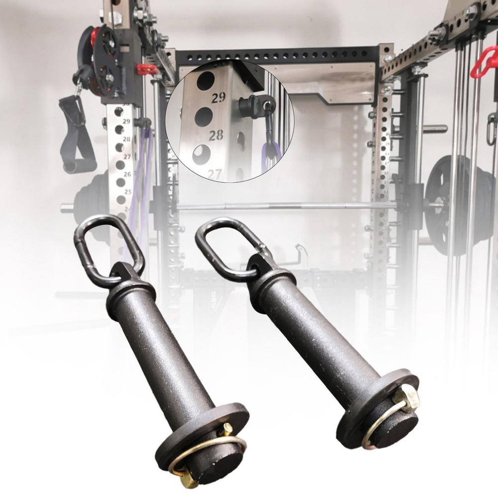 Electric Cage Squat Rack Quick Release Latch Multiuse Frame Accessories Heavy