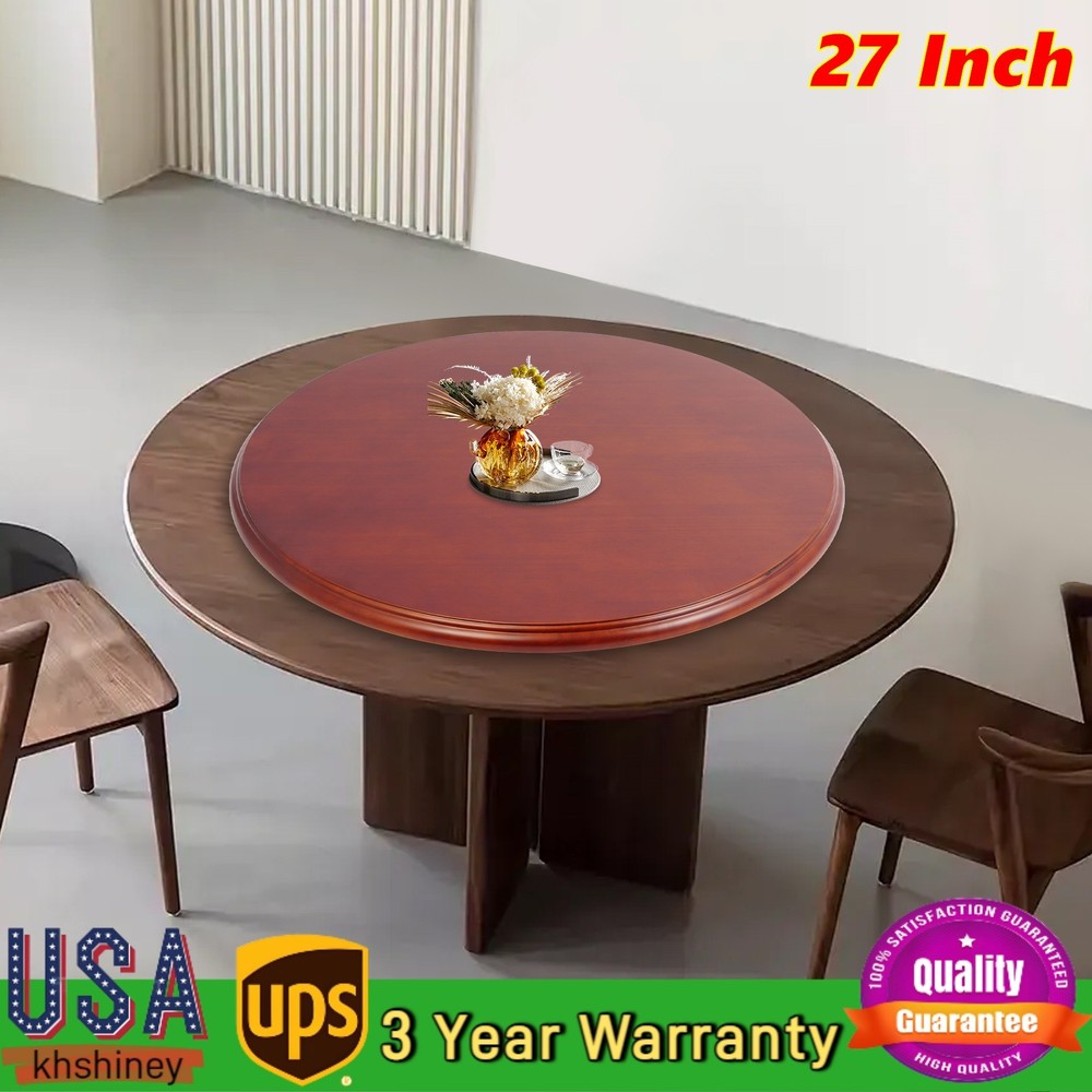 70cm Dining Table Turntable, Rotating Serving Tray, Round Tabletop Serving Plate