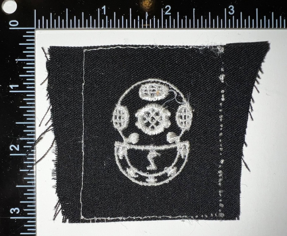 USN US Navy Diver 2nd Class Distinguishing Striker Mark Blue Patch