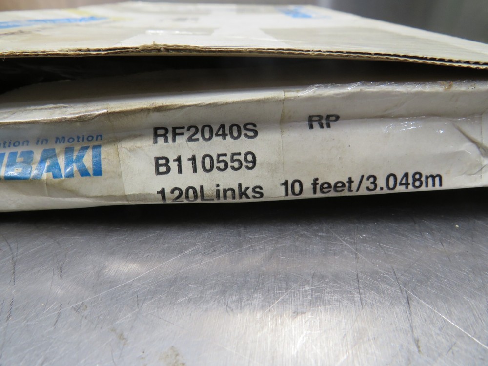 Tsubaki RF2040S Roller Chain 10'