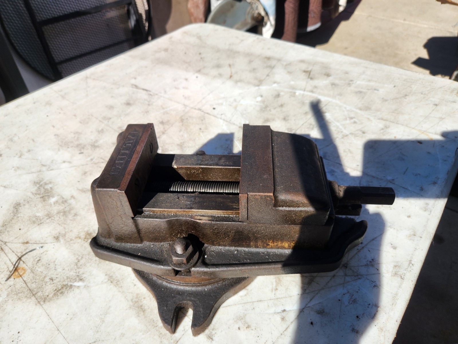 Palmgren 4" swivel vise machinist vise