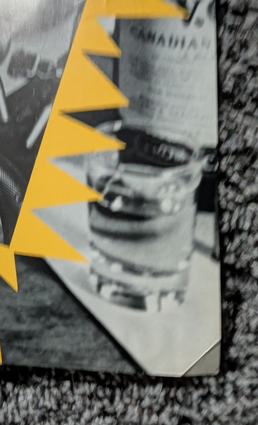 ALICE COOPER Lace and Whiskey promo poster 22x35