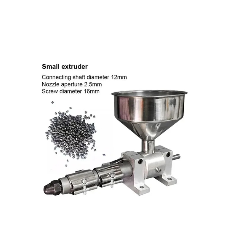Small Desktop Single Screw Plastic Extruder Machine 3D Printing Line