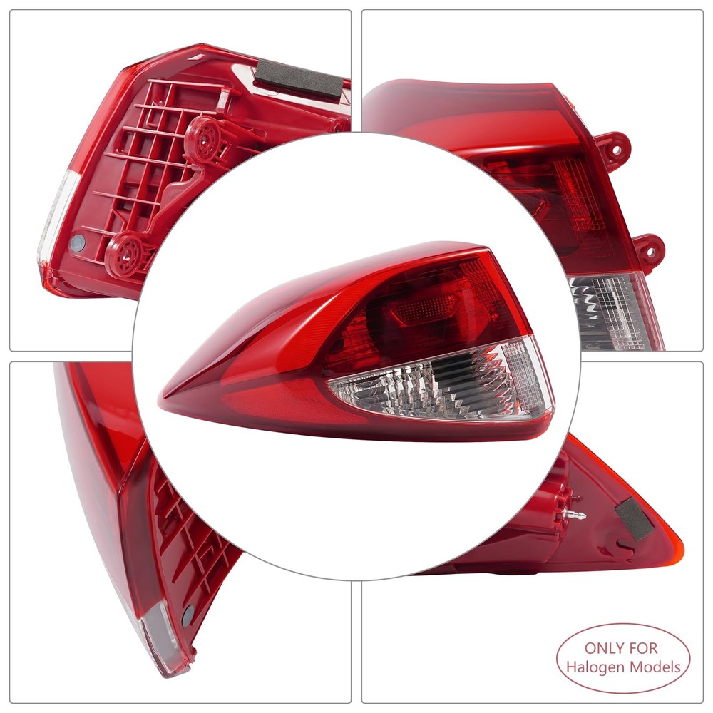 Tail Light Assembly for 2016-2018 Tucson Halogen Driver Side 92401D3010