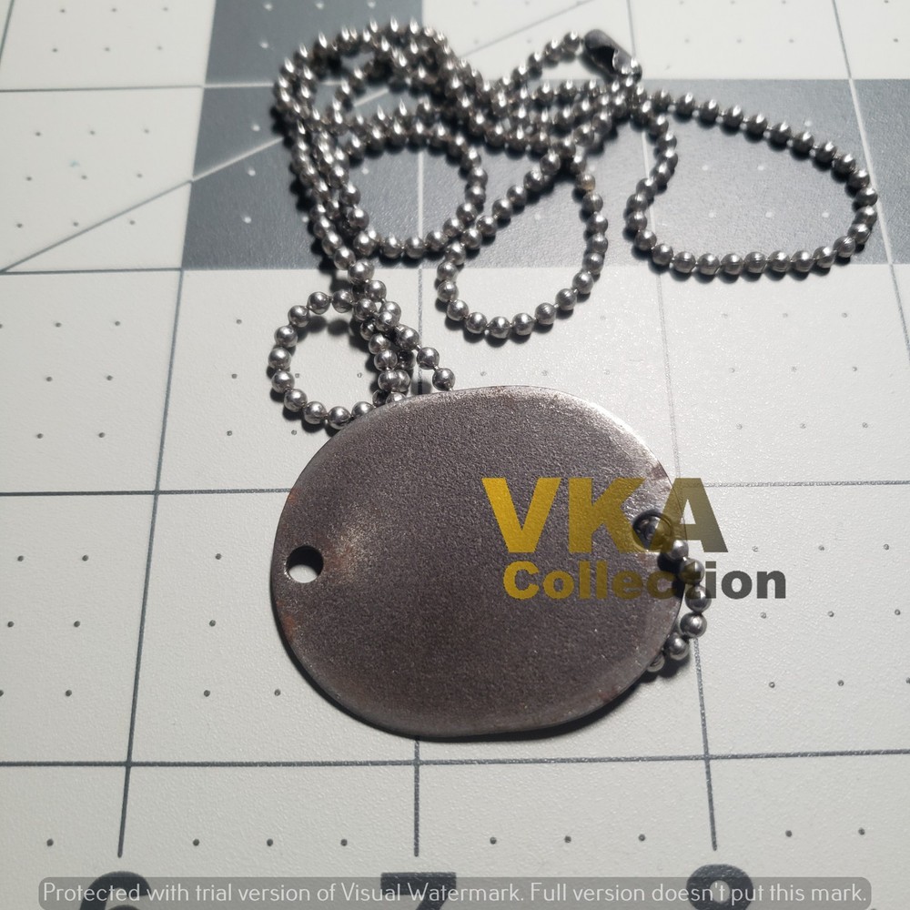 WWII US Navy Reserve Dogtag 1942