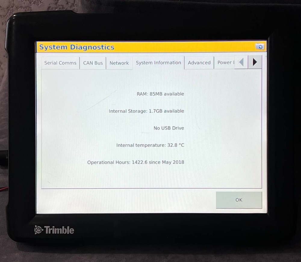 Trimble Fmx FM-1000 Display Section Control & Variable Rate ,Task controller