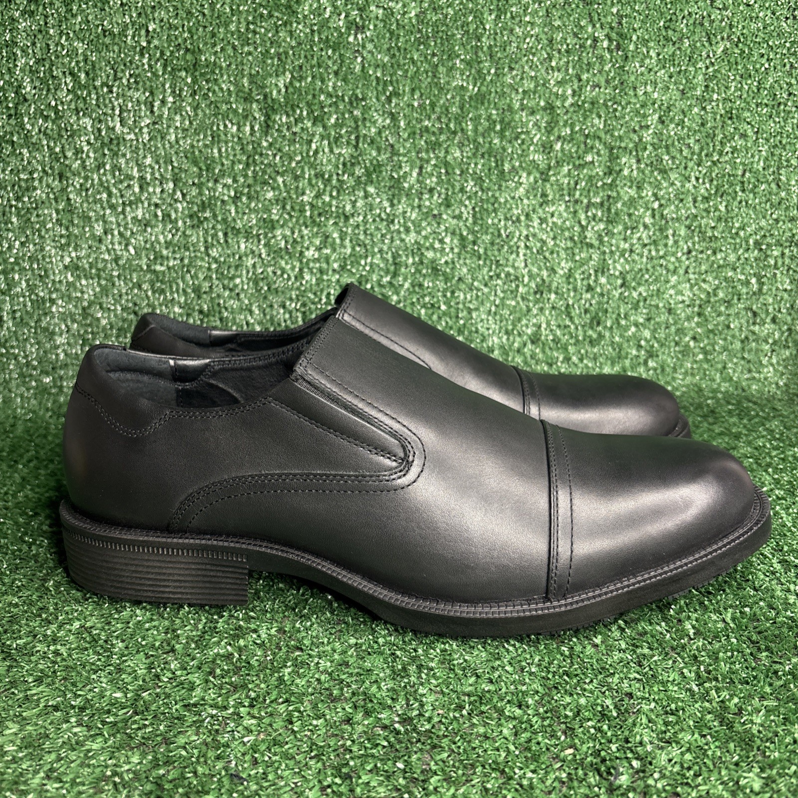 Shoes For Crews “Statesman” Cap Toe Slip On Oxfords Mens Size 11.5 Wide - NEW