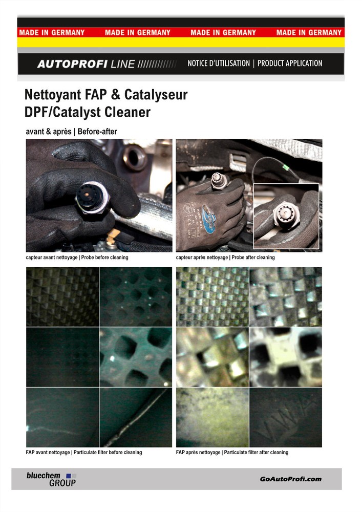 Diesel Particulate Filter ( DPF ) Cleaner kit high quality made in Germany