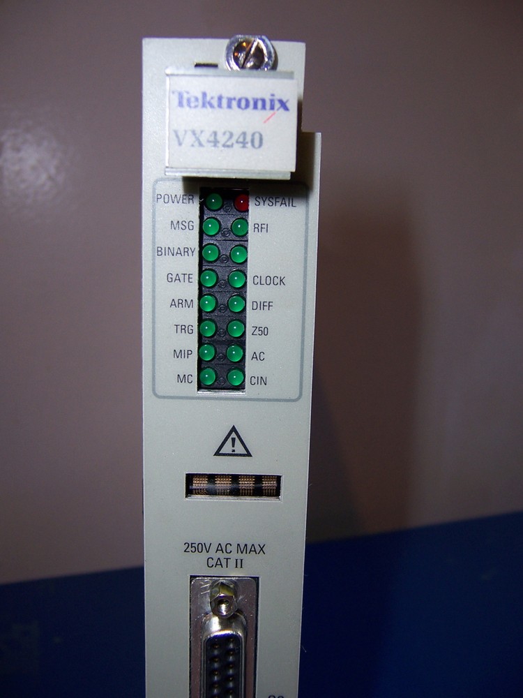 9921 TEKTRONIX VX4240 DIGITIZER WAVEFORM ANALYZER