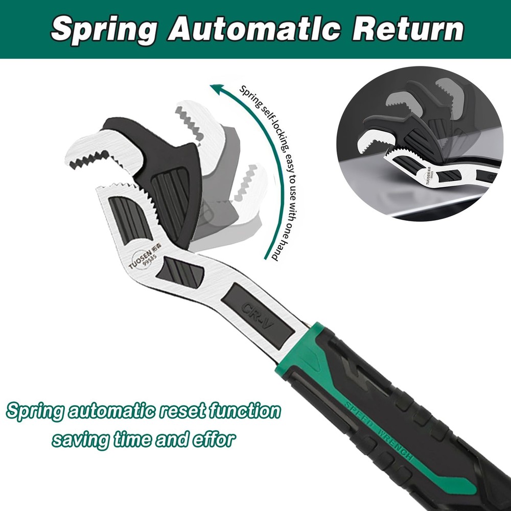 Adjustable Wrenches Multi-function Universal Magic Wrench CR-V Steel,Pipe Wre...