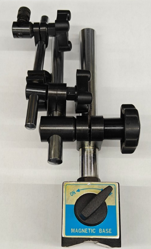 Large Mag Base with Fine Adjustment & Pivot - Magnetic Indicator Holder