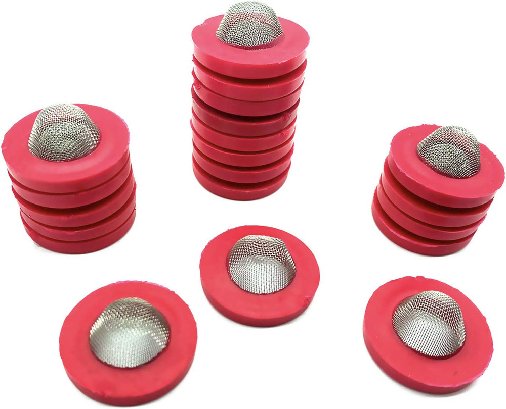 20 Pcs Stainless Steel Hose Coupling Filter Washers, Hose Screen Washers with St