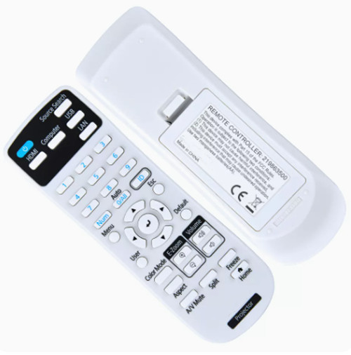 Replacement Remote Control For Epson Projector EB-FH06 EB-W06 EB-X06 EB-E01