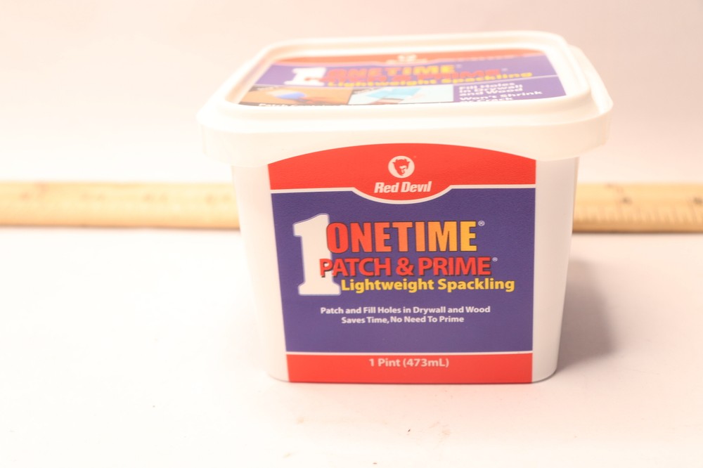 Red Devil Onetime Patch & Prime Lightweight Spackling White 0540