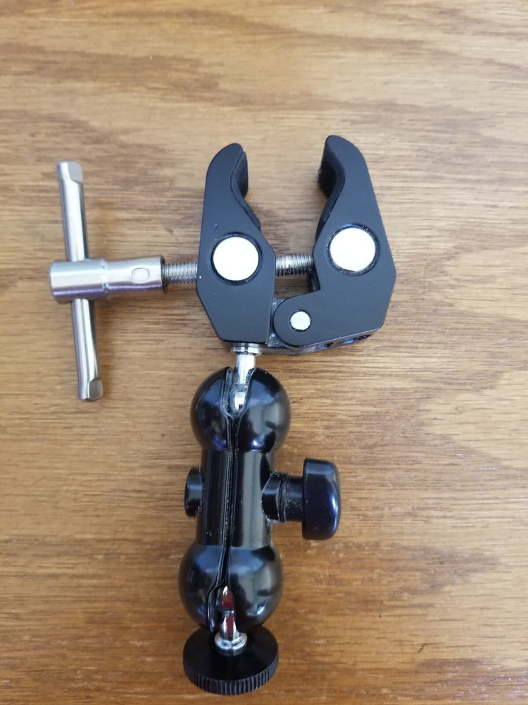 SmallRig Multi-Function Double Ball Head with Clamp 1/4" Screw Model 1138