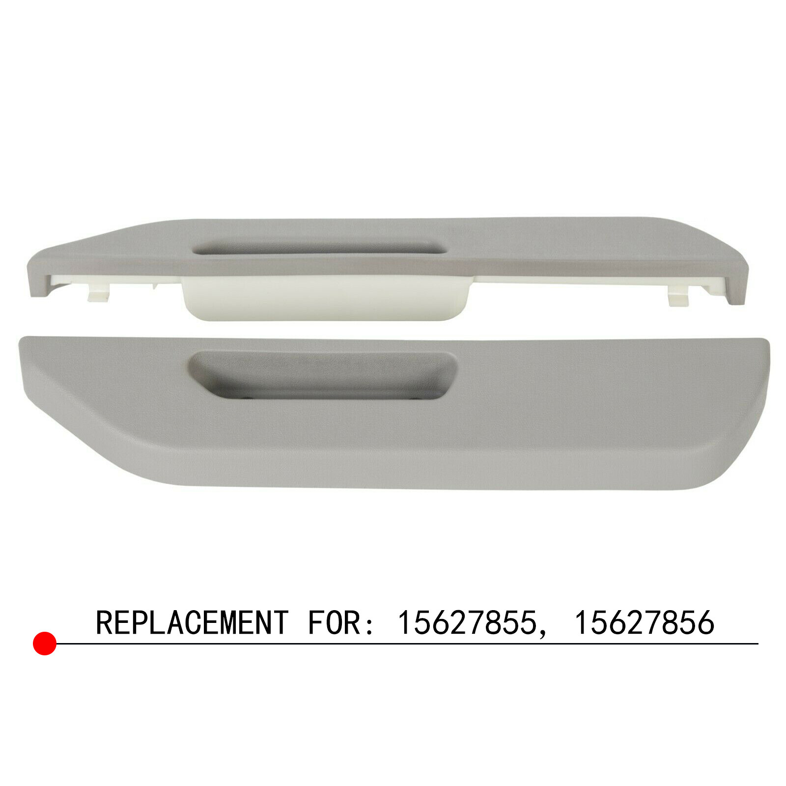 Front LH & RH Door Armrest For 88-94 90 Chevy GMC C1500 C2500 C3500 K1500 K2500