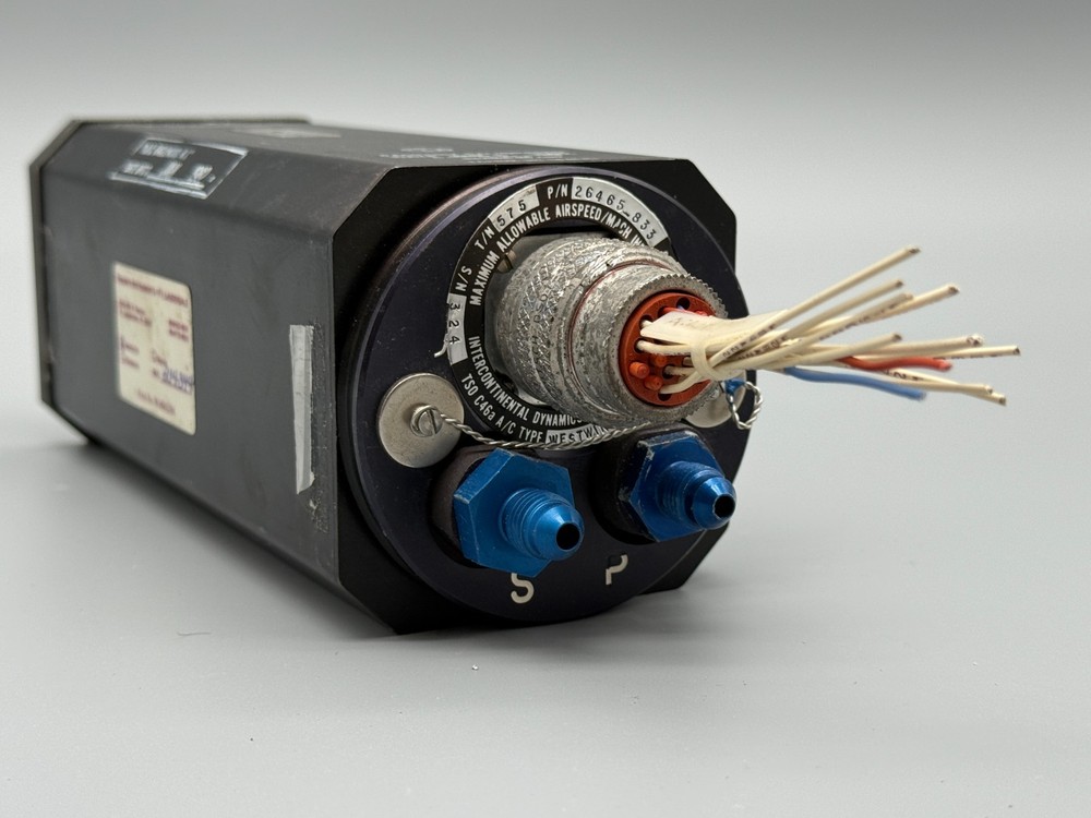 Intercontinental Dynamics Airspeed - Mach Indicator PN 26465-833