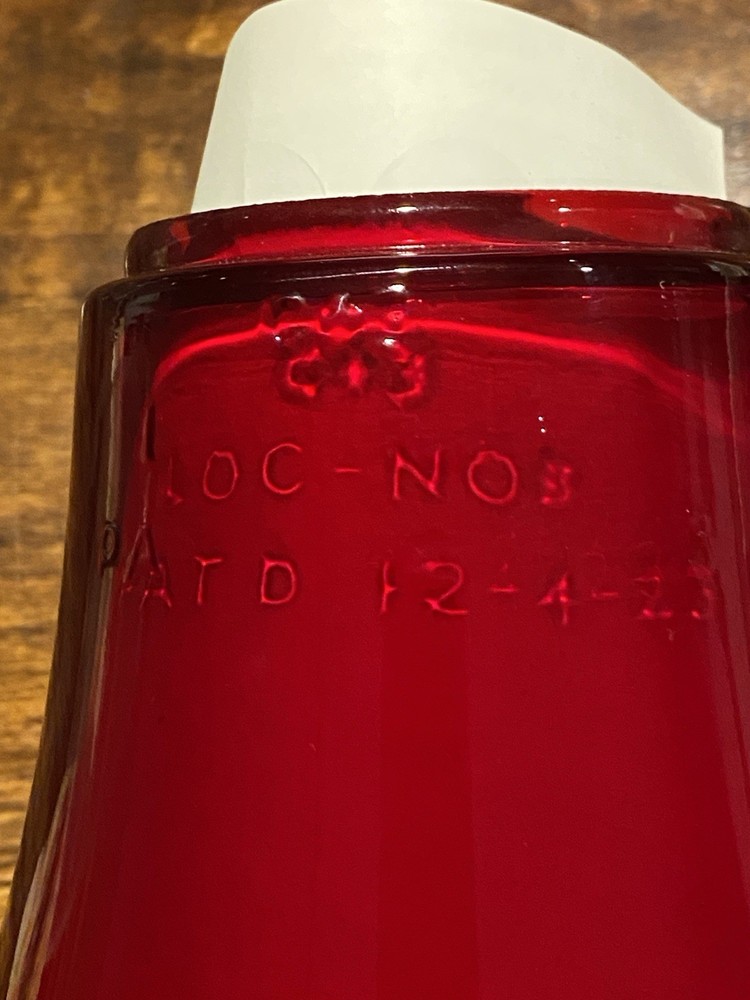 Dietz Red Fitzall Lantern Globe