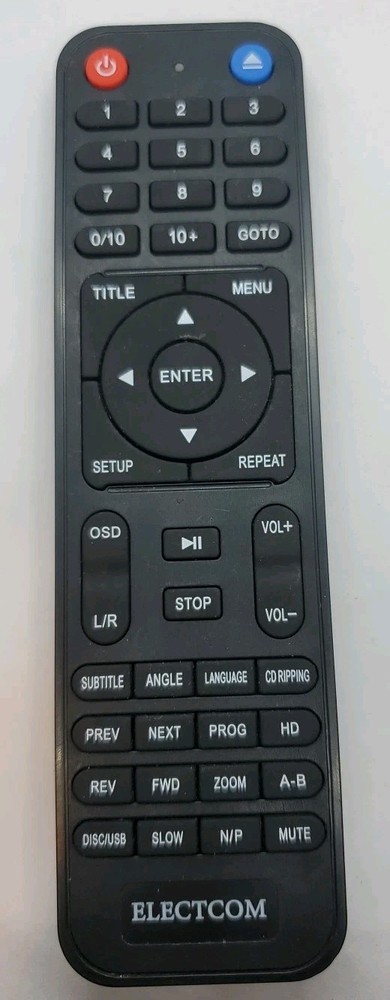 Original Electcom Pro DVD HDMI Player Remote Control