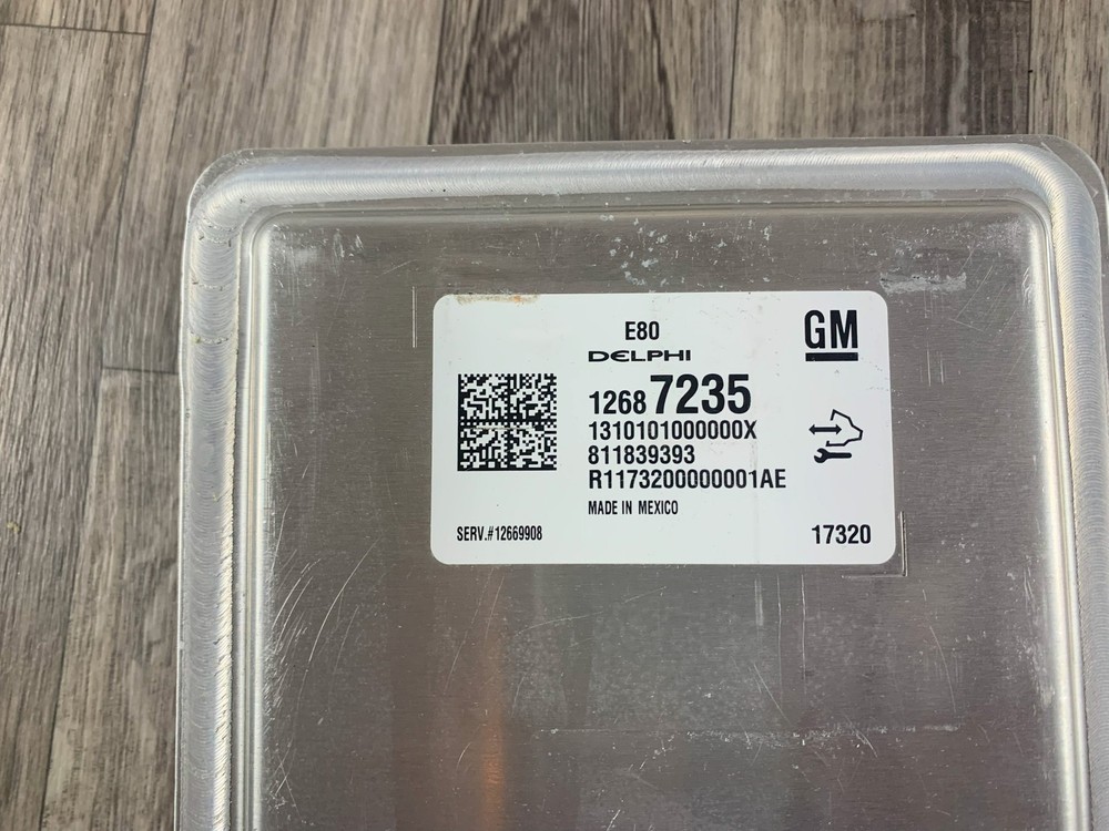 Buick Regal 2018 19 20 ECU Engine Control Module 12687235 OEM