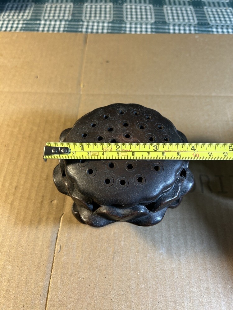 Chinese Antique Pottery Incense Burner Signed