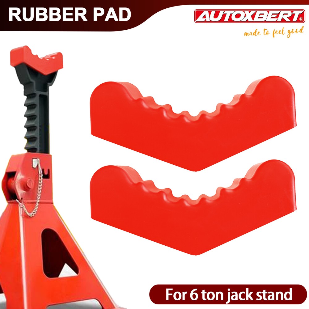 6Ton Axle Jack Pad Jacking Stand Pad Adapter Frame Rail Protector Lifting Rubber