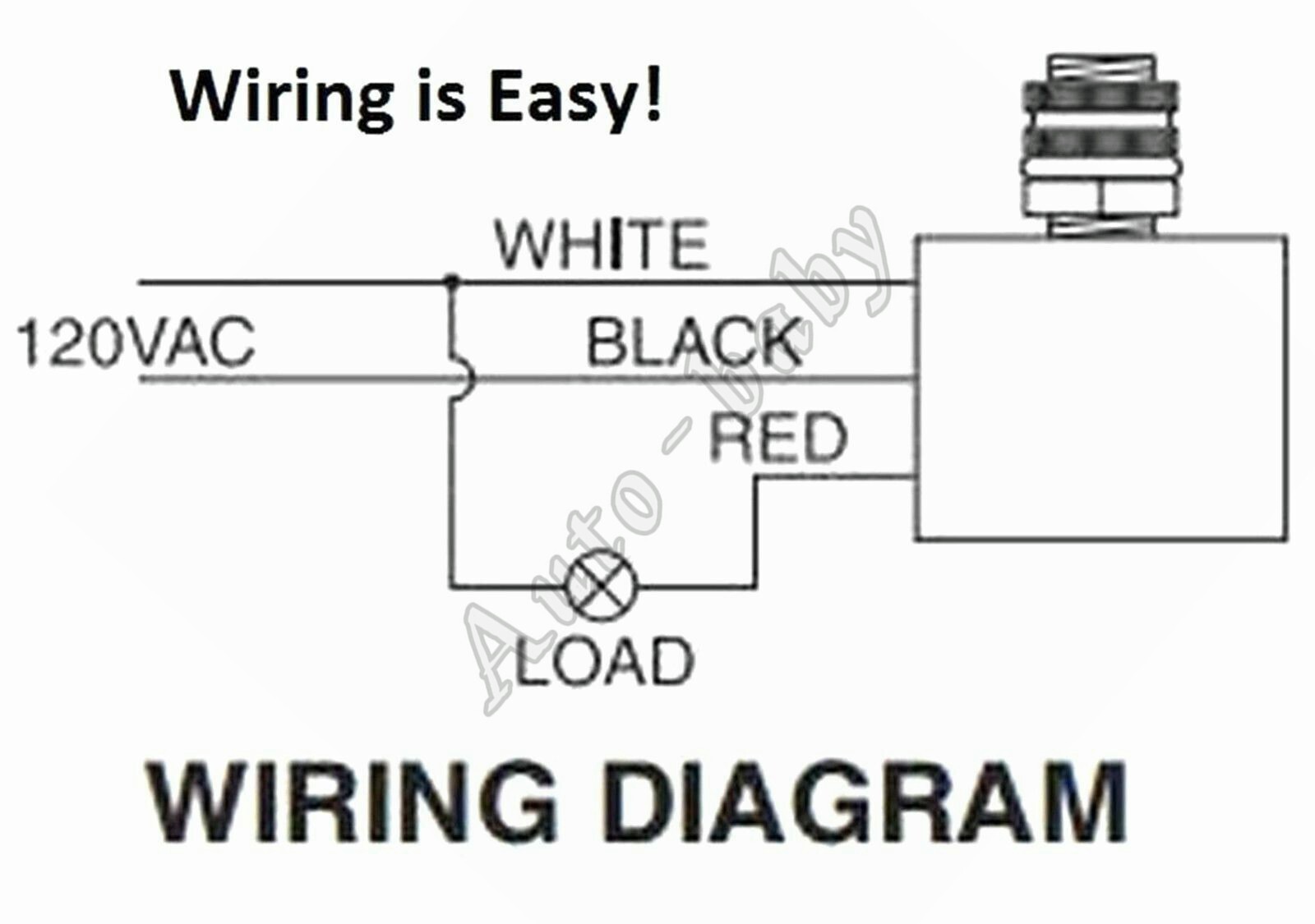 Outdoor Electric Resistor Photocell Light Control Sensor Switch JL103A US Seller