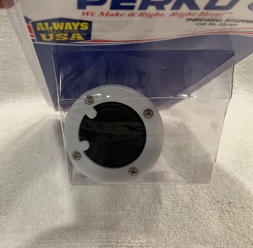 Perko Thru-Hull Scupper for Mounting Through Transom #0323DP