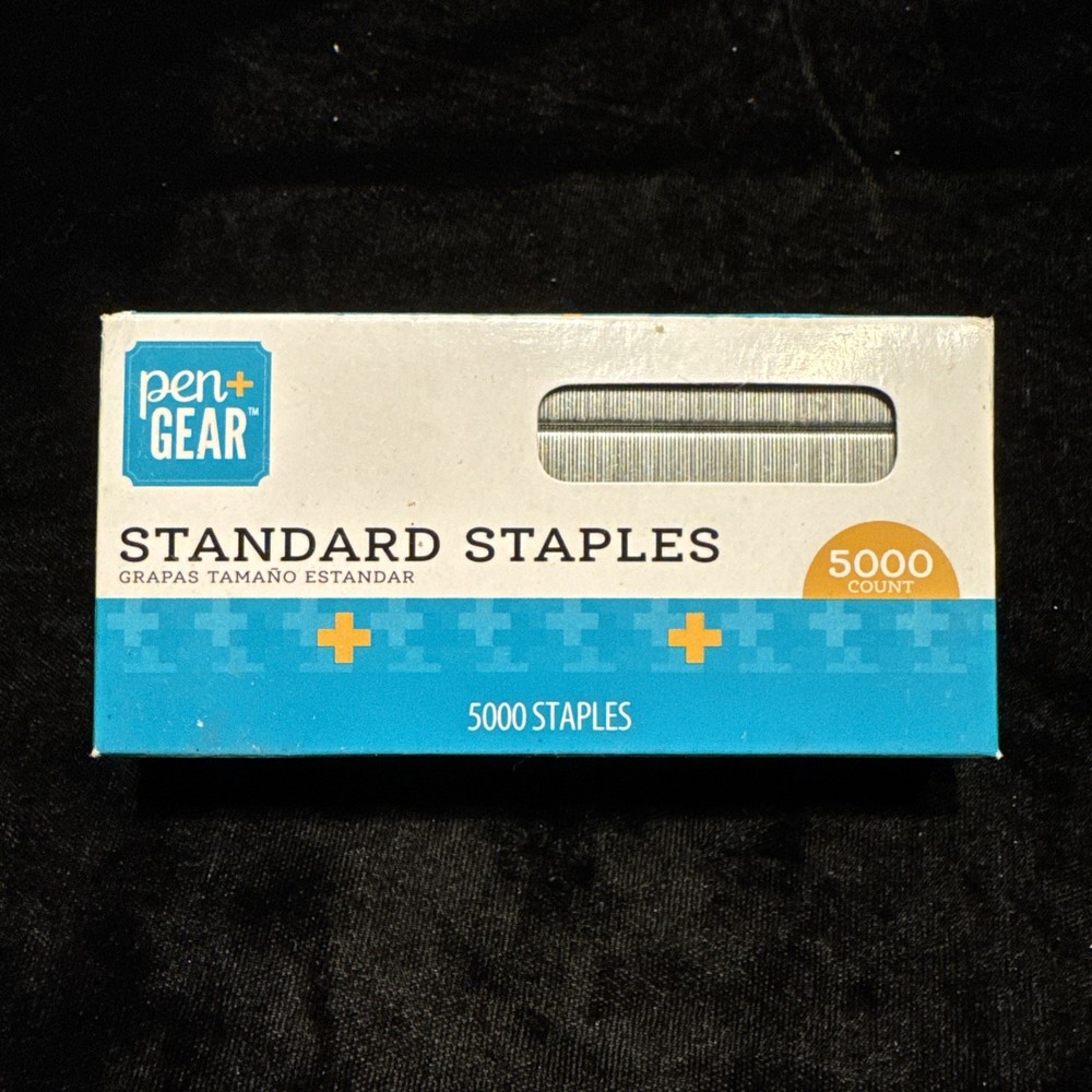 Pen + Gear Standard Staples 5000 Count Open Box