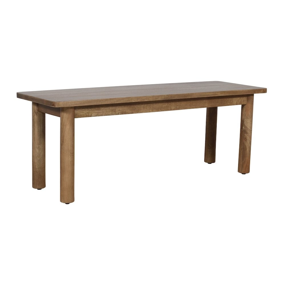 Bodhi 50" Rustic Solid Wood Dining Bench