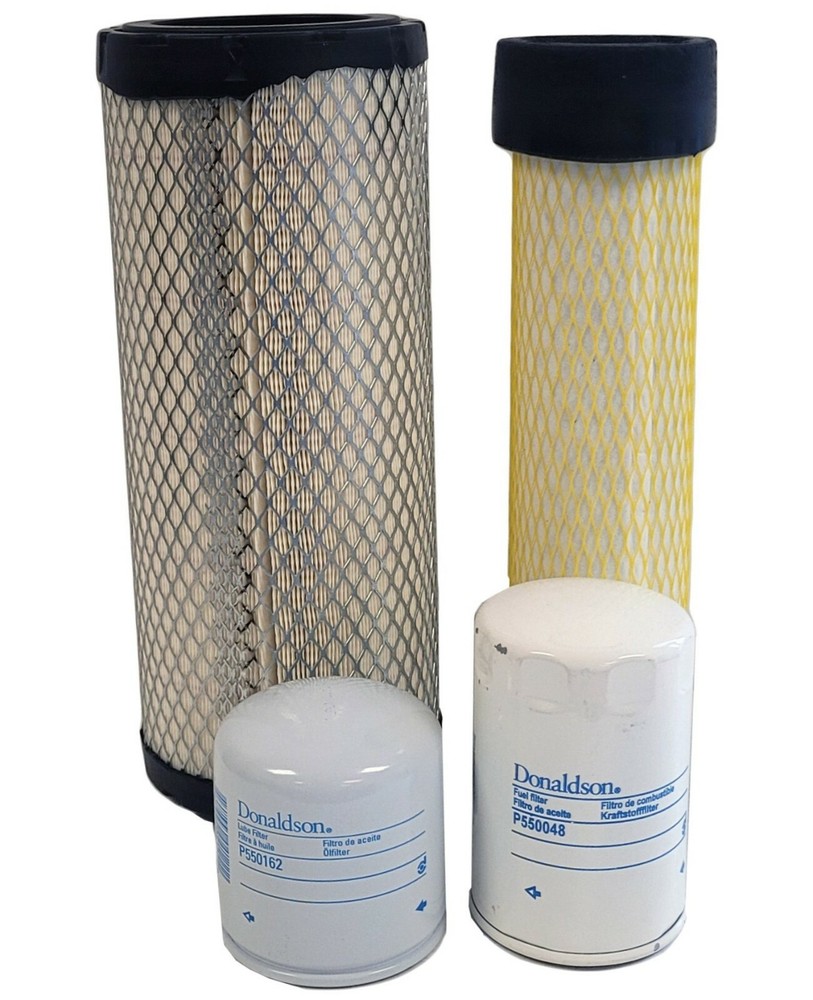 CFKIT Filter Service Kit Compatible with John Deere 4105 Compact Utility Tractor