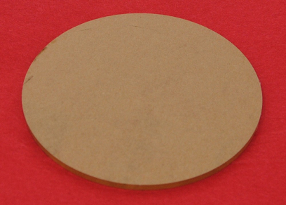 3.25" Diameter Clear Laser Cut Acrylic Circles 1/8" thick