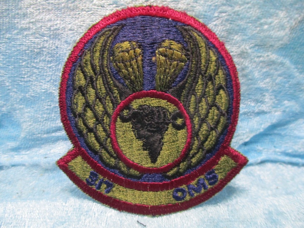 317 OMS Military Patch