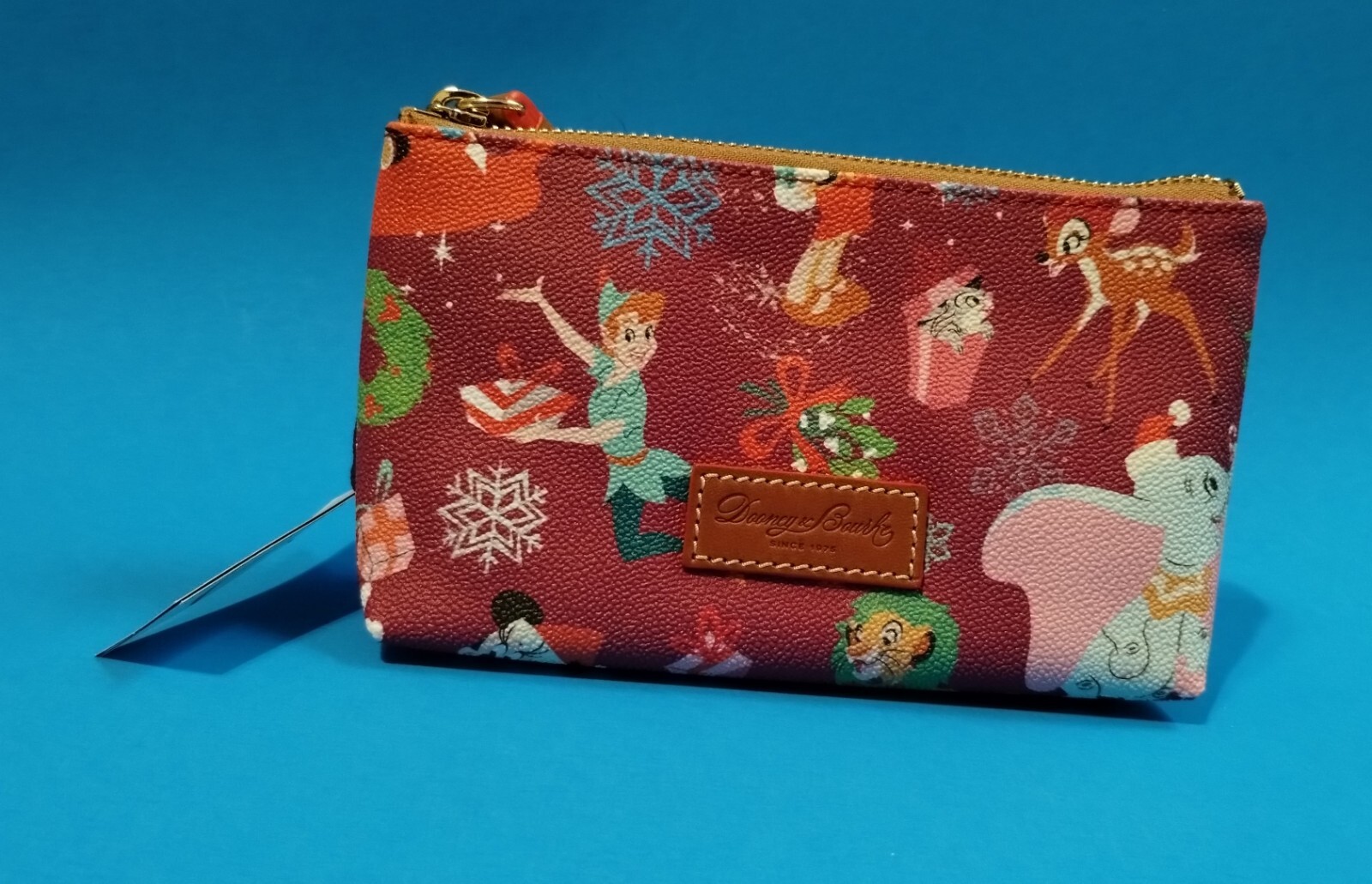 Disney Classics Christmas Dooney & Bourke Cosmetic Case Make Up Bag